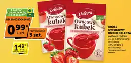 Groszek Delecta Kisiel Owocowy Kubek oferta