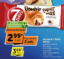 Groszek 7 Days rogalik Milka oferta