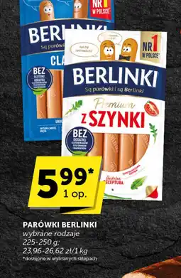 Groszek Parówki Berlinki oferta