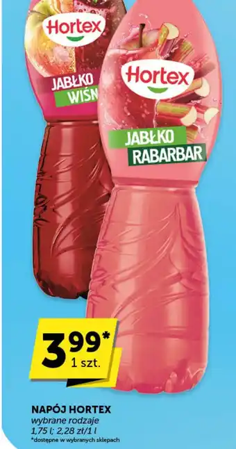 Groszek Napój Hortex oferta