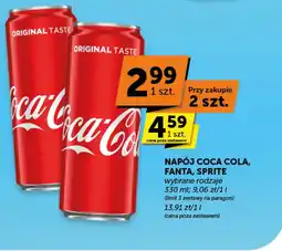 Groszek Napój Coca Cola, Fanta, Sprite oferta
