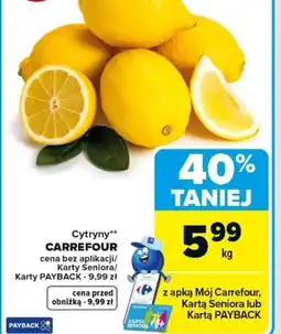 Carrefour Carrefour Cytryny oferta
