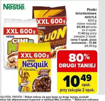 Nestle Płatki śniadaniowe