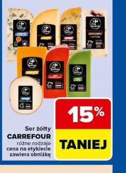 Carrefour Carrefour Ser żółty oferta