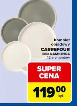 Carrefour Komplet obiadowy Carrefour oferta