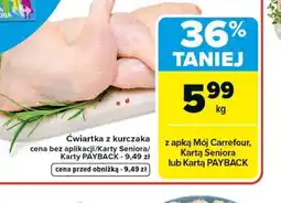Carrefour Cwiartka z kurczaka oferta