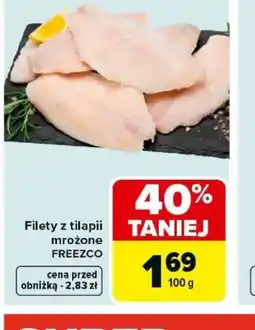 Carrefour Filety z tilapii Freezco oferta