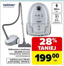 Carrefour Odkurzacz workowy kolorujmowe, metalowa rura teleskopowa oferta