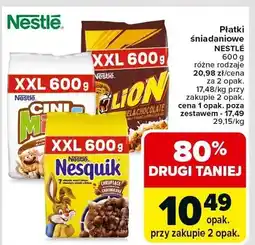 Carrefour Płatki śniadaniowe różne rodzaje oferta