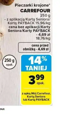 Carrefour Pieczarki krojone Carrefour oferta