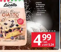 Selgros Ciasto w proszku Lucatto oferta