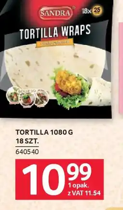 Selgros Sandra Tortilla Wraps oferta