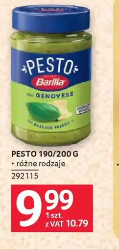 Selgros Pesto Barilla oferta