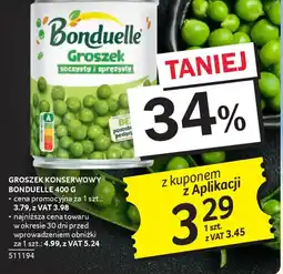 Selgros Bonduelle Groszek konserwowy oferta