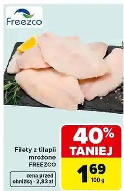 Carrefour Filety z tilapii mrożone oferta