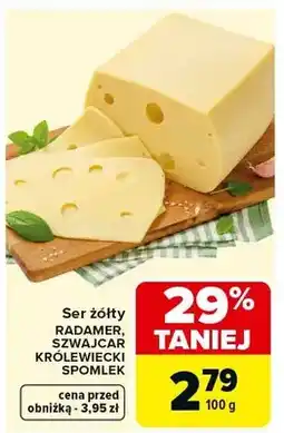 Carrefour Ser żółty oferta