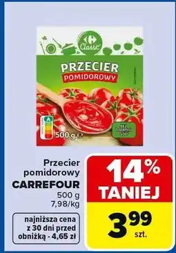 Carrefour Przecier pomidorowy oferta