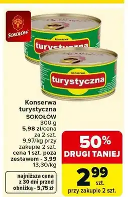 Carrefour Konserwa turystyczna oferta
