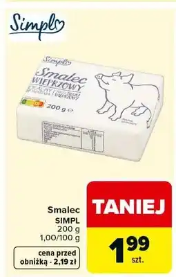 Carrefour Smalec wieprzowy oferta