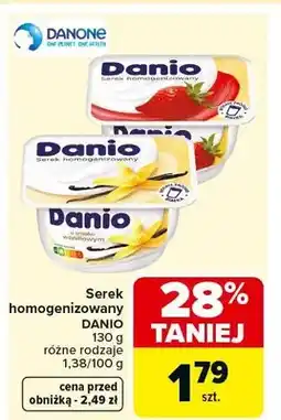 Carrefour Serek homogenizowany różne rodzaje oferta
