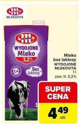 Carrefour Mleko bez laktozy wydojone oferta