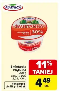 Carrefour Śmietanka do ubijania, do zup 30% oferta