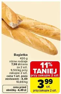 Carrefour Bagietka oferta