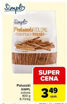 Carrefour Paluszki solone oferta