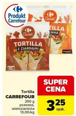 Carrefour Tortilla z ziarnami oferta