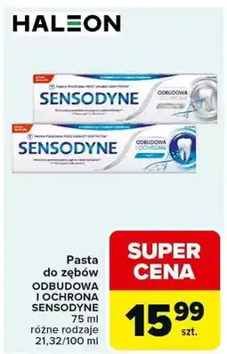 Carrefour Pasta do zębów Odbudowa i ochrona różne rodzaje oferta