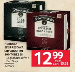 Selgros Sir Winston Tea herbata ekspresowa oferta