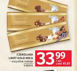 Selgros Lindt Czekolada Gold oferta
