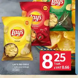 Selgros Lay's chipsy oferta