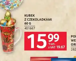 Selgros Kubek z czekoladkami oferta