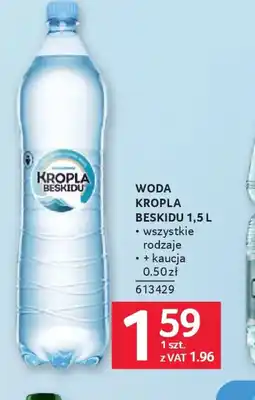 Selgros Woda Kropla Beskidu oferta