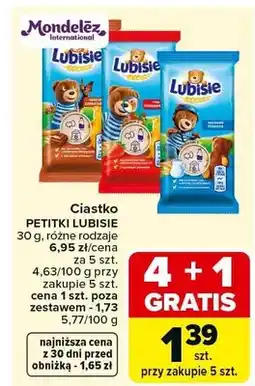 Carrefour Ciastko petitki różne rodzaje oferta