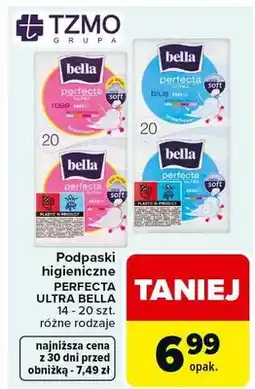 Carrefour Podpaski higieniczne Perfecta Ultra rose oferta