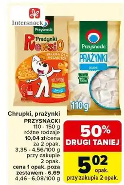 Carrefour Chrupki prażynki oferta