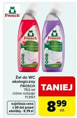 Carrefour Żel do WC ekologiczny Ocet malinowy oferta
