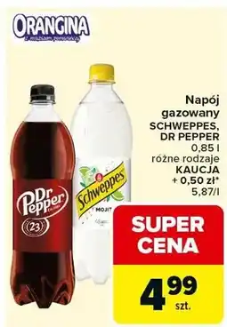 Carrefour Napój gazowany różne rodzaje oferta