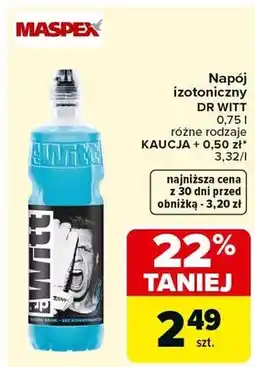 Carrefour Napój izotoniczny różne rodzaje oferta