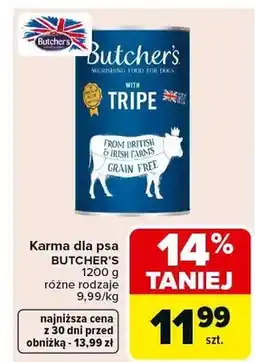 Carrefour Karma dla psa z flaczkami różne rodzaje oferta