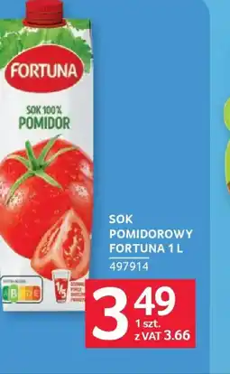 Selgros Fortuna Sok pomidorowy oferta
