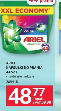 Selgros Ariel kapsułki do prania oferta