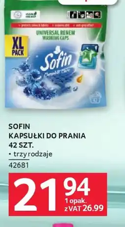 Selgros Sofin Kapsułki do prania oferta