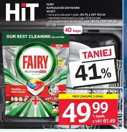 Selgros Fairy Platinum Plus kapsułki oferta