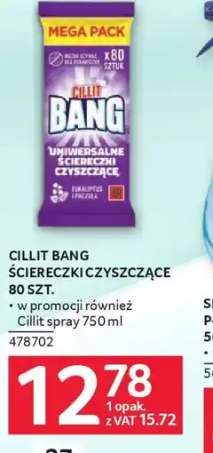 Selgros Cillit Bang ściereczki czyszczące oferta
