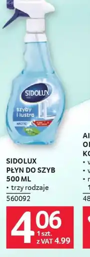 Selgros Sidolux płyn do szyb oferta