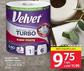 Selgros Velvet Ręcznik Turbo oferta