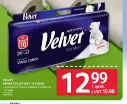 Selgros Velvet Papier toaletowy oferta